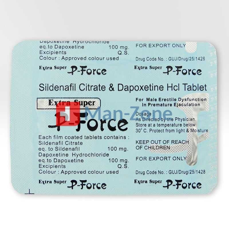Extra Super P-Force 200 mg tablety na erekci