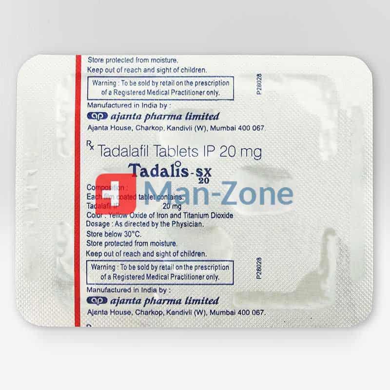 tadalis sx 20 mg tablety na erekci